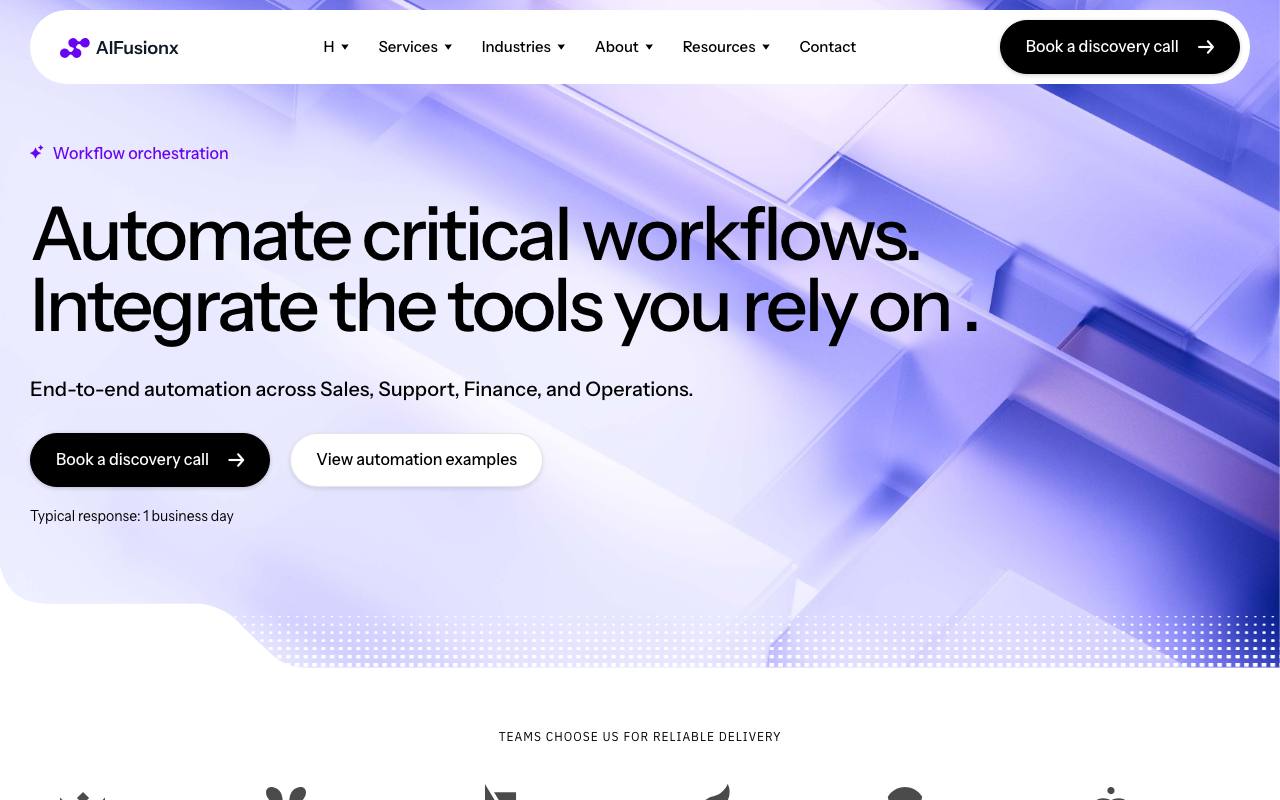 Aifusionx — AI SaaS