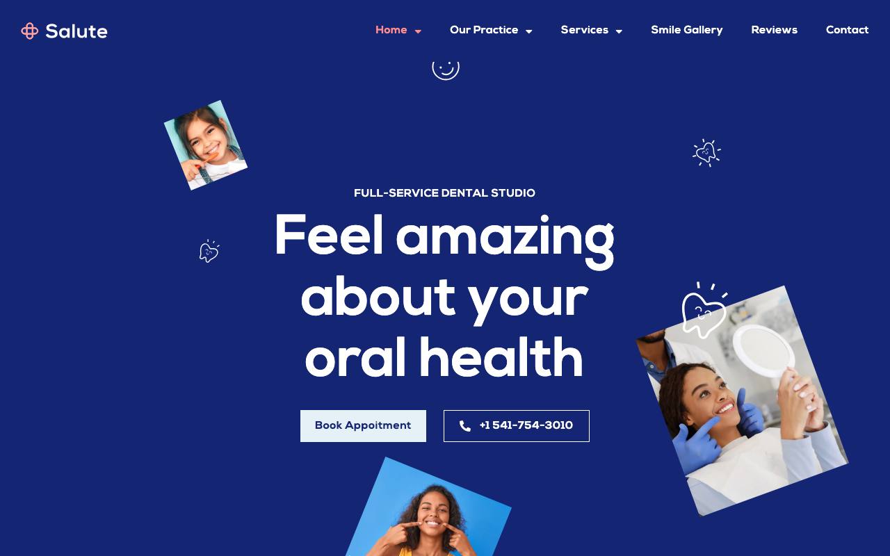 Salute — Health / Clinic · Woo